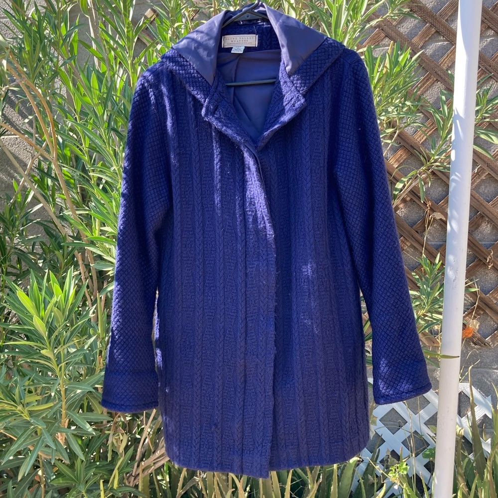 Boyne Valley Weavers Ireland handcrafted wool coat - Picture 3 of 11